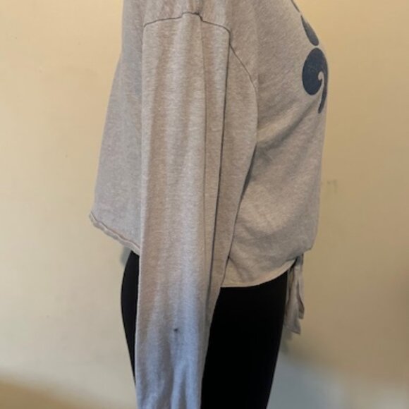 Grey "No Worries" Shirt  8647 - Picture 3 of 7